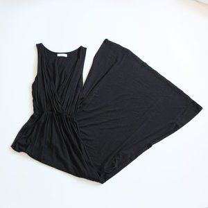 Lush Wrap Front Maxi Dress